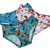 Girl's Brief 3-Pack (Berry Sweet, Wildflower Dreams, Flutter and Bloom)