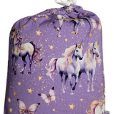 Unicorn Wishes Crib Sheet