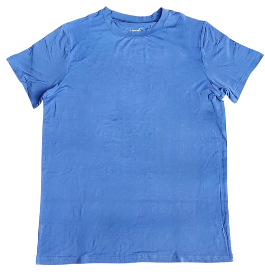 Blue Men's Crew Neck T-Shirt (save $5 when you add to any shorts/pants to complete the set)