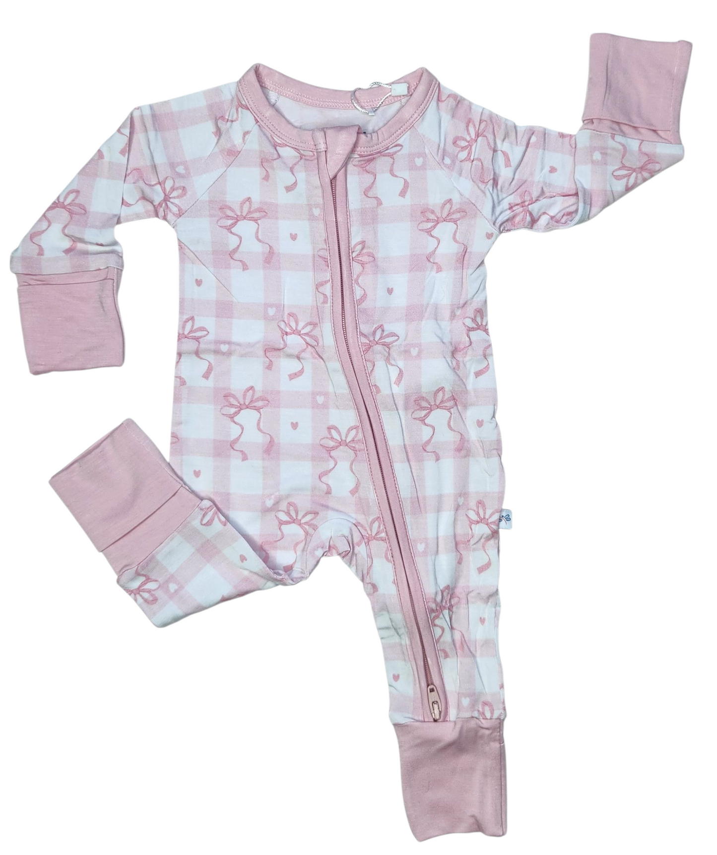 Gingham Grace Convertible Zip-Up