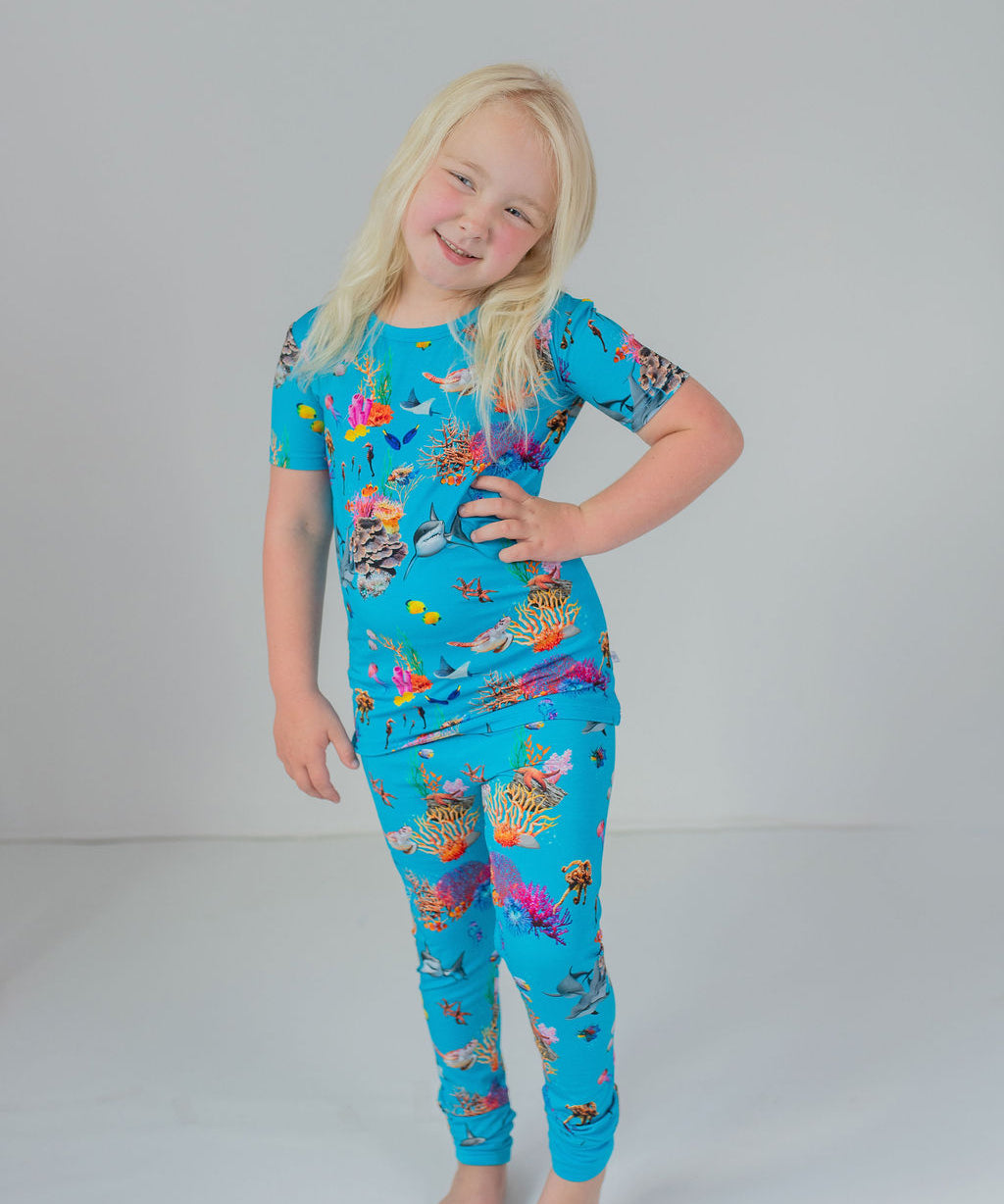 Beyond The Reef 2 Piece Pajama Set