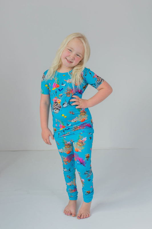 Beyond The Reef 2 Piece Pajama Set