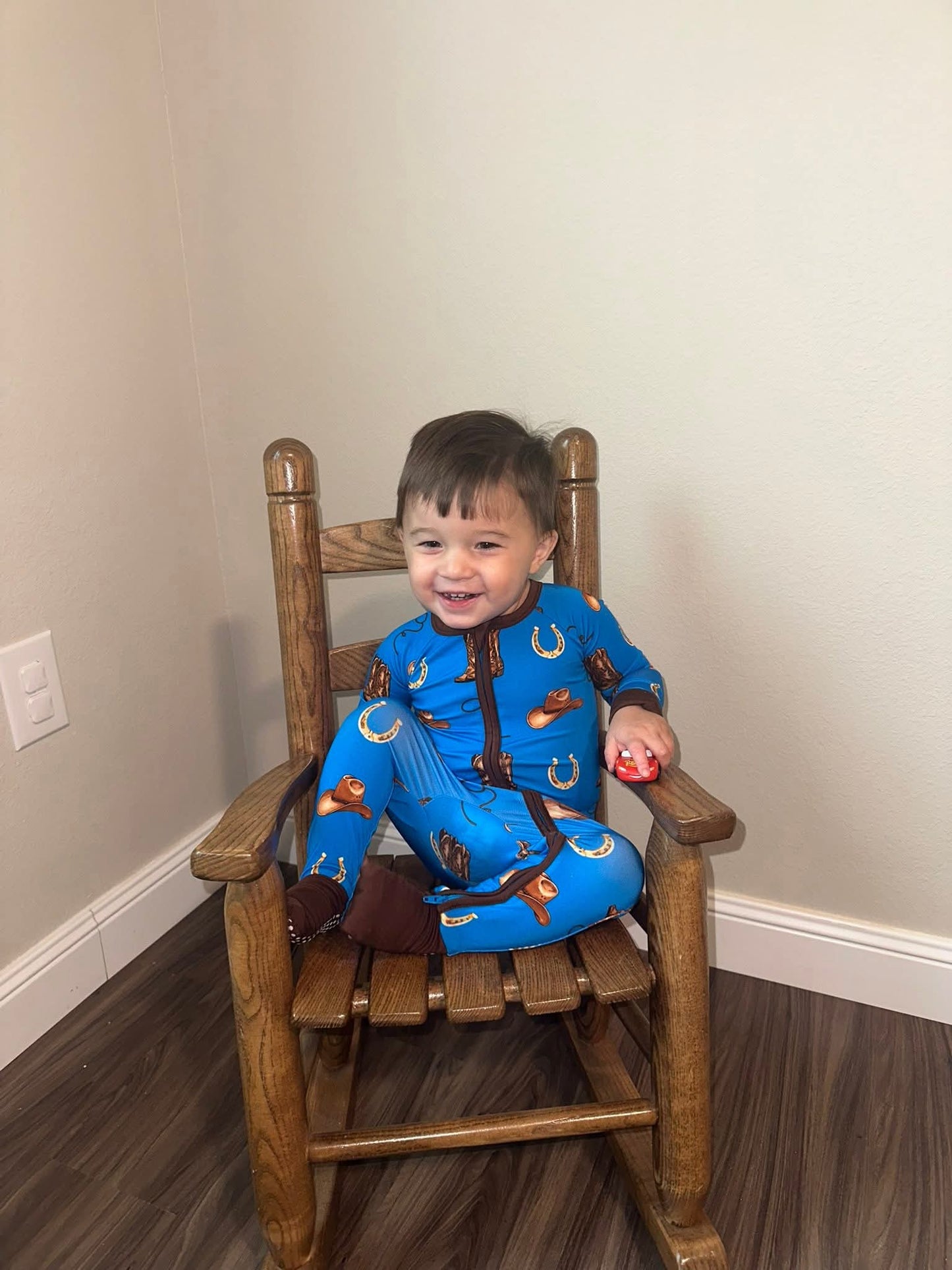 Boots and Lasso Convertible Zip-Up