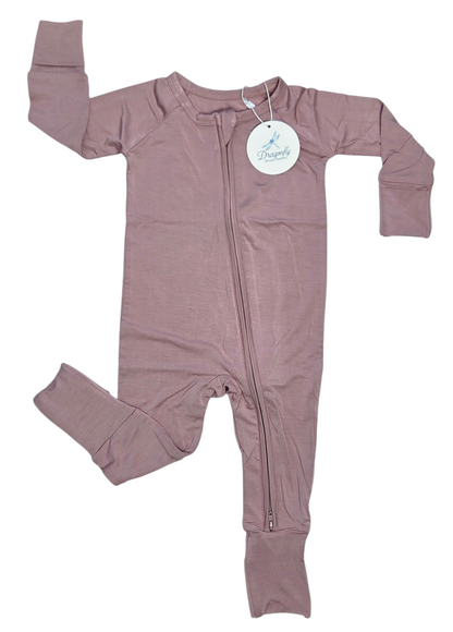 Dusty Rose Convertible Zip-Up