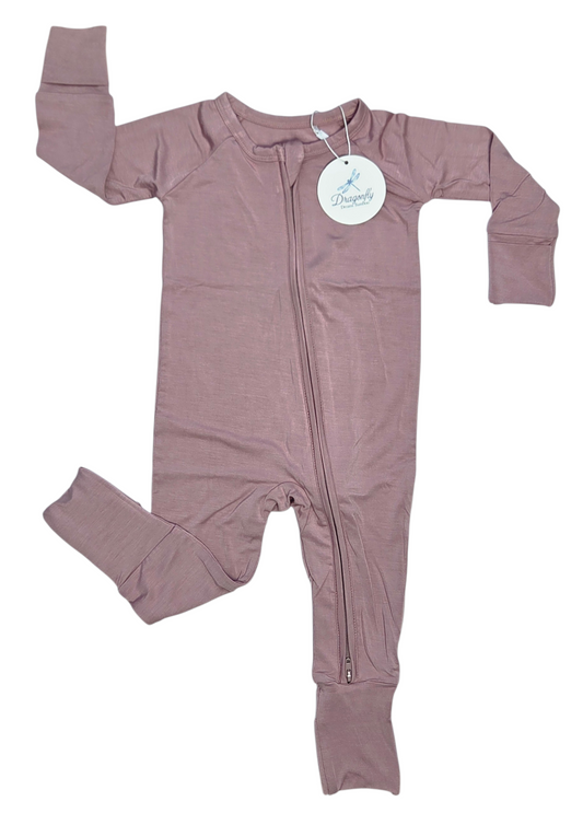 Dusty Rose Convertible Zip-Up