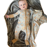 Sheep Lullaby Convertible Zip-Up