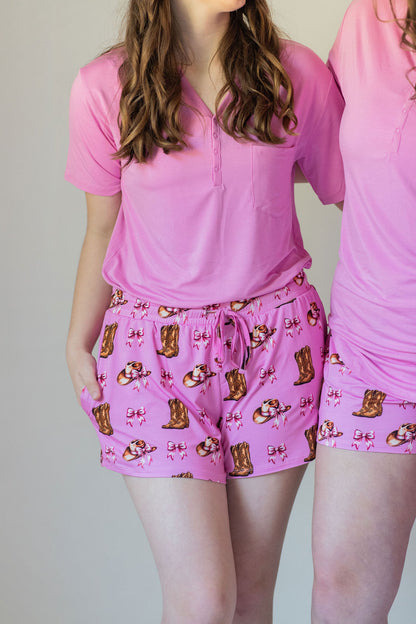 Boots and Bow Women's Pajamas