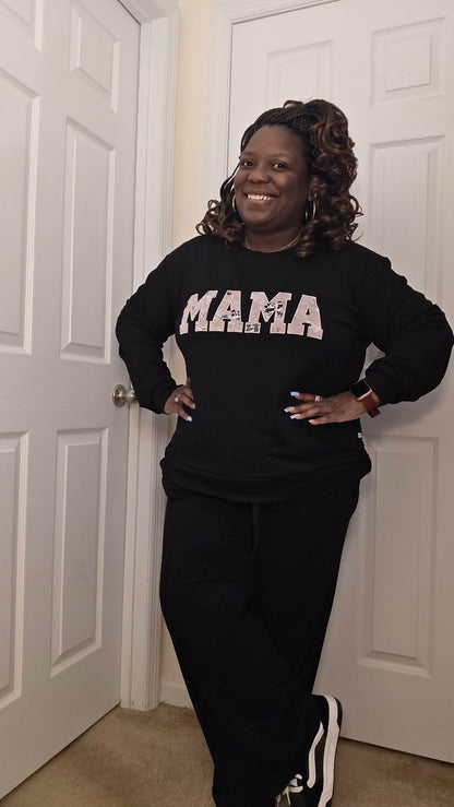 Love On The Go Mama Crew Neck