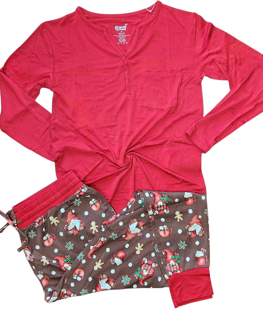 I'll Be Gnome For Christmas Women's Pajamas