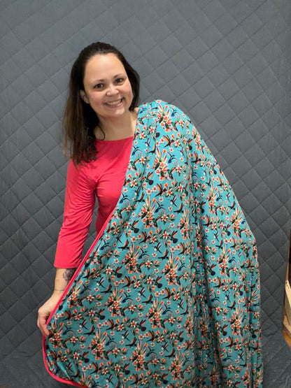 Flutter and Bloom Quilted 2.5 Tog Adult Blanket