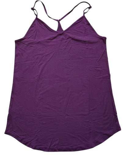 Plum Racerback Chemise