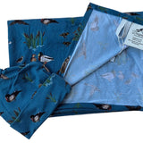 We Flock Together Swaddle and Hat Set