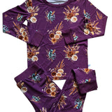 Boho Floral 2 Piece Pajama Set