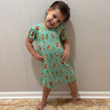 Bunny Tails and Carrot Trails Children's Gown