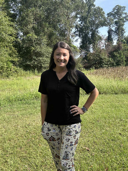 Boo At The Farm Women's Pajamas