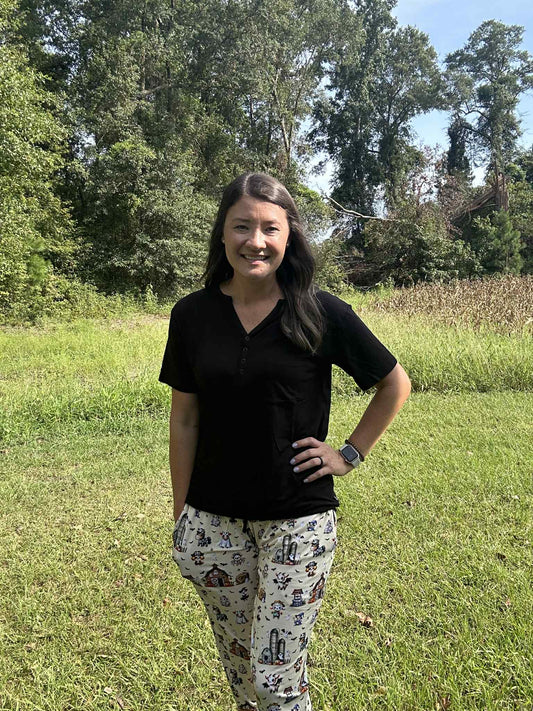 Boo At The Farm Women's Pajamas