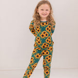 Juniper Sunflower Meadow 2 Piece Pajama Set