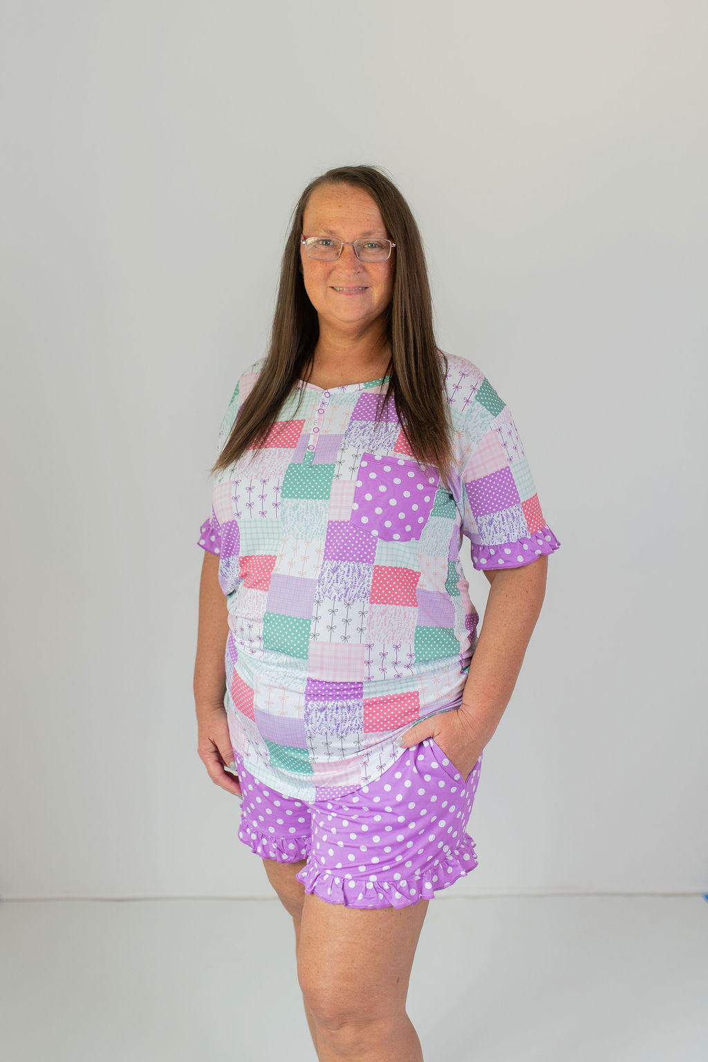 Darling Patchwork Women's Pajamas
