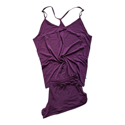 Plum Cami and Short Set