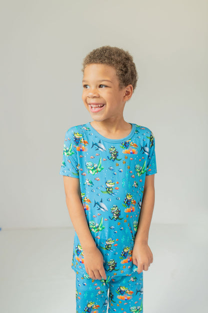 Gators At Sea 2 Piece Pajama Set