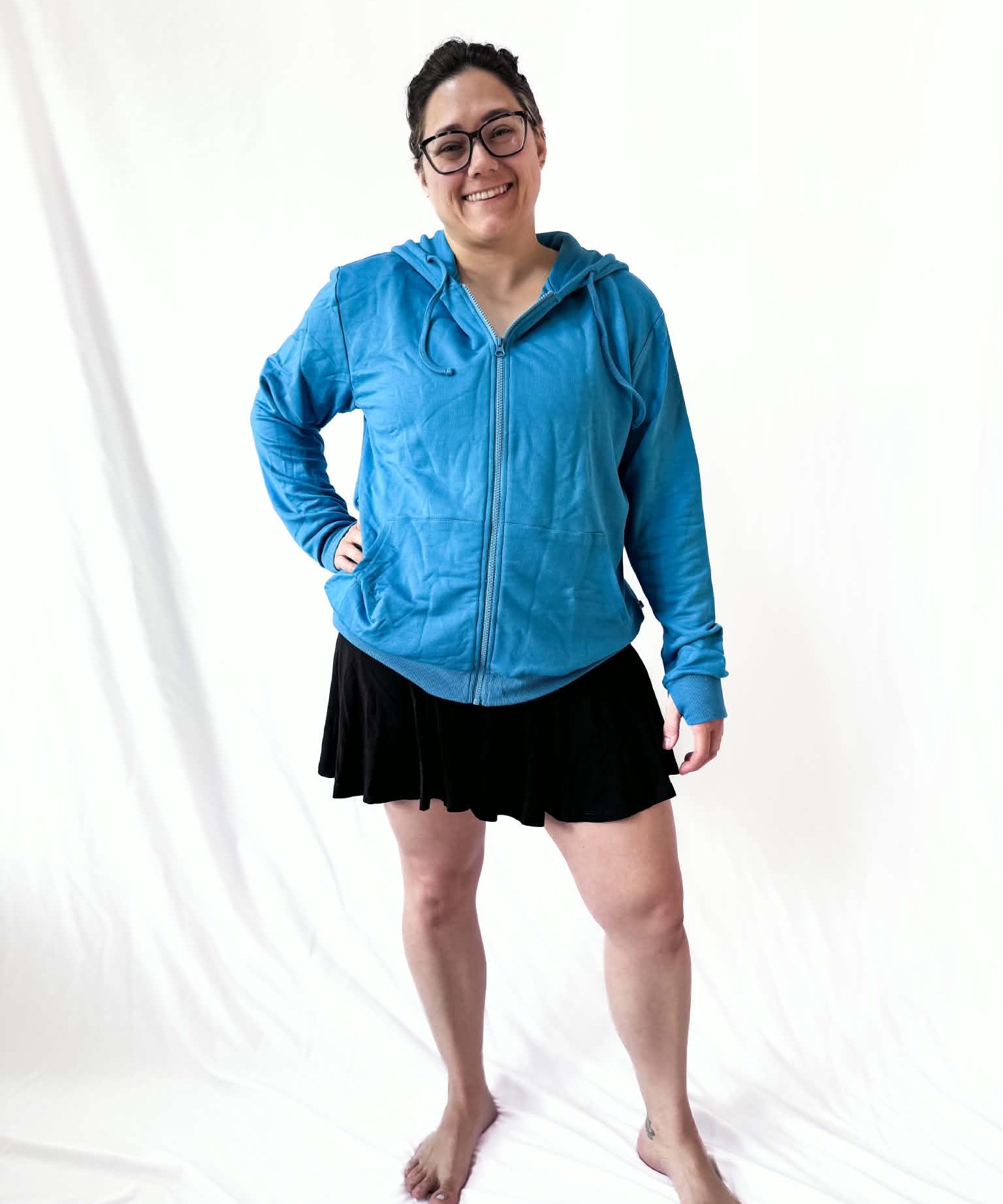 Ocean Blue Full Zip