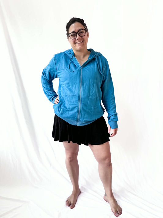Ocean Blue Full Zip