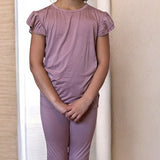 Dusty Rose 2 Piece Lounge Set