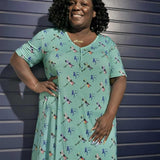 Wings of Light 2 Women's Nightgown