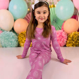 Blushing Doodles 2 Piece Pajama Set