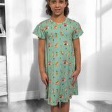 Bunny Tails and Carrot Trails Children's Gown