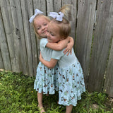 We Flock Together Twirl Dress with Pockets & Shorts Set