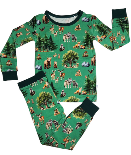 Woodland Way 2 Piece Pajama Set