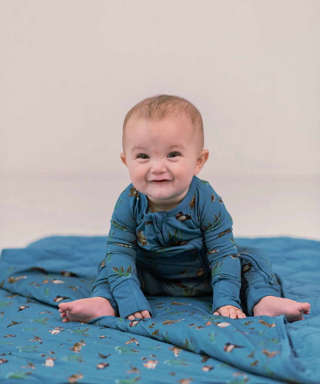 We Flock Together 2.5 Tog Quilted Blanket