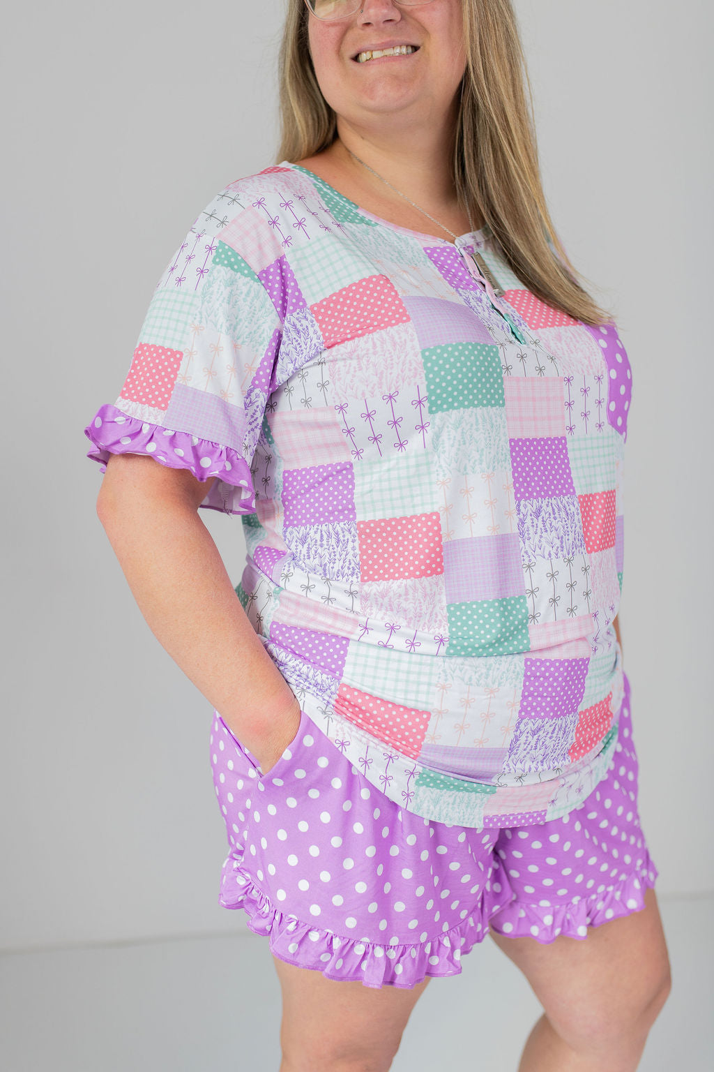 Darling Patchwork Women's Pajamas