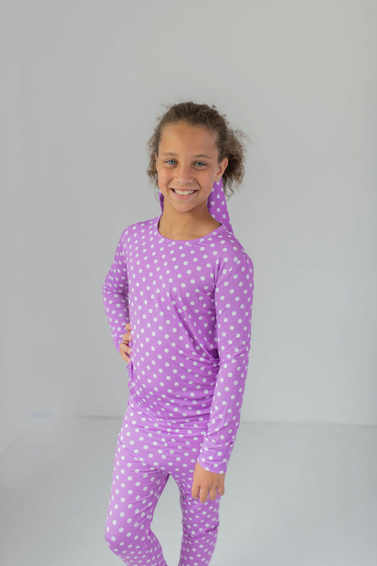 Lavender Charm 2 Piece Pajama Set