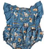 God Says I Am Bubble Romper