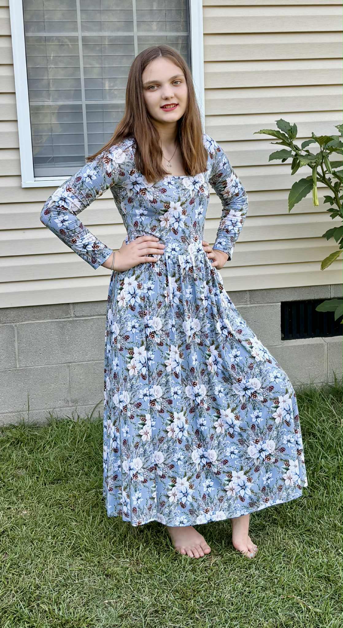 Winter Whimsy Women's Midi Dress