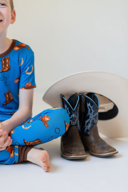 Boots and Lasso 2 Piece Pajama Set