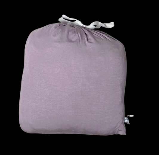 Dusty Purple Fitted Queen Sheet & Pillow Cases