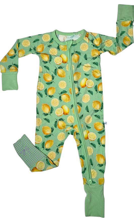 Lemon Pop Convertible Zip-Up