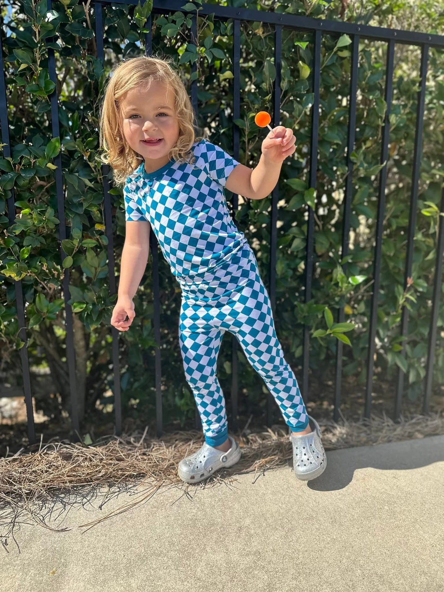 Diamond Drift 2 Piece Pajama Set