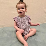 Prowl in Pink Bubble Romper