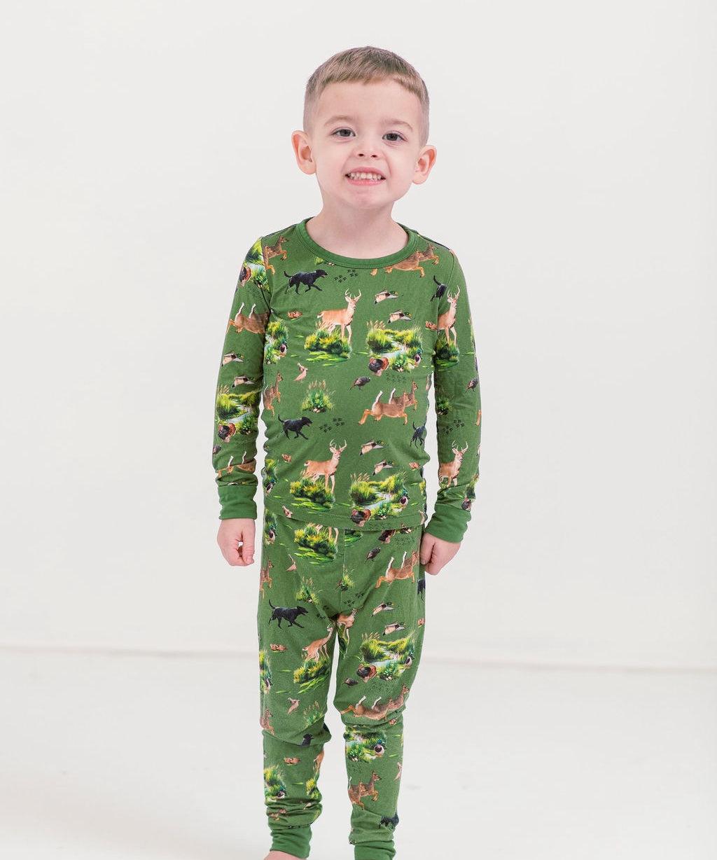 Pine Hunt 2 Piece Pajama Set