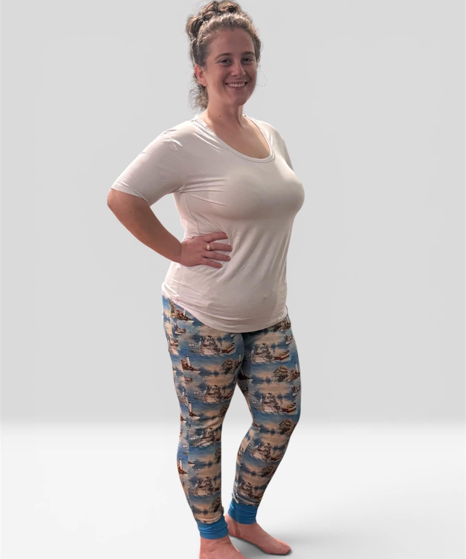 Harbor Of Memories Women's Pajama Jogger