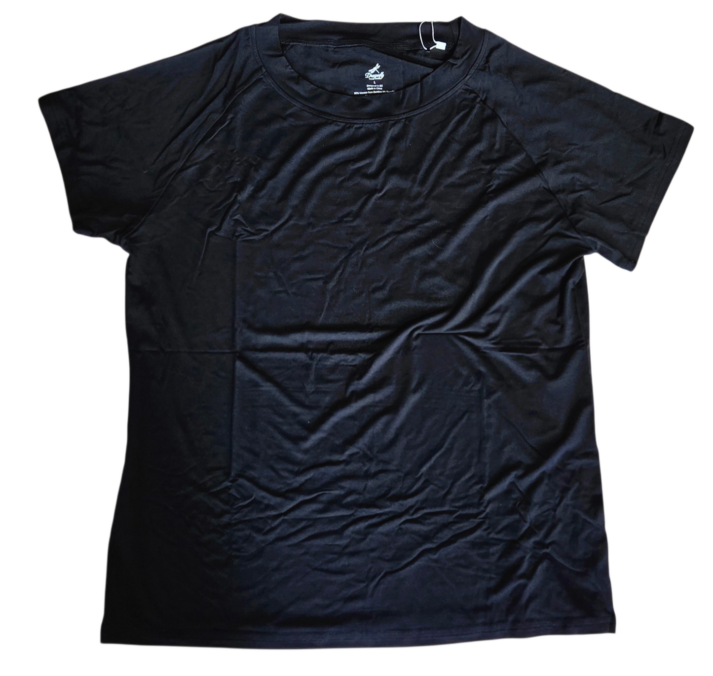Luxe Noir Raglan Women's Top