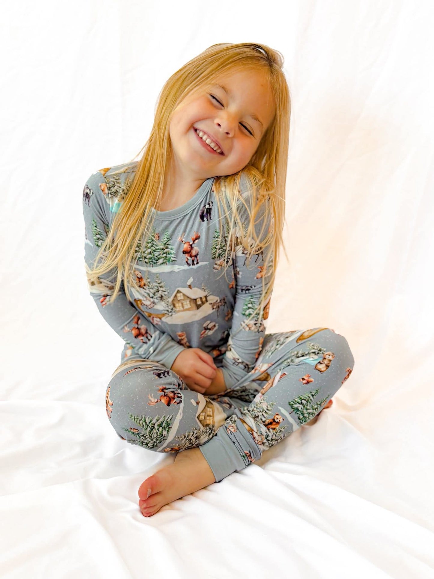Winter Woodland 2 Piece Pajama Set