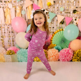 Blushing Doodles 2 Piece Pajama Set