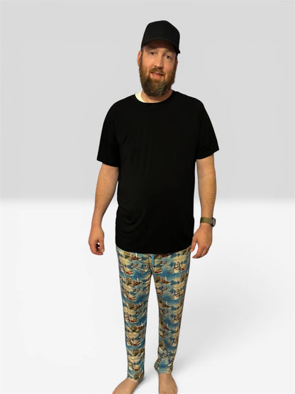 Harbor Of Memories Lounge Pant (wide leg style)
