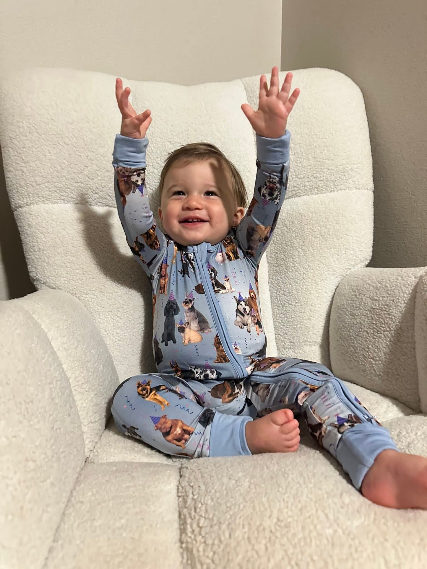 Pawty Time Convertible Zip-Up