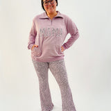 Prowl in Pink Quarter Zip Pullover
